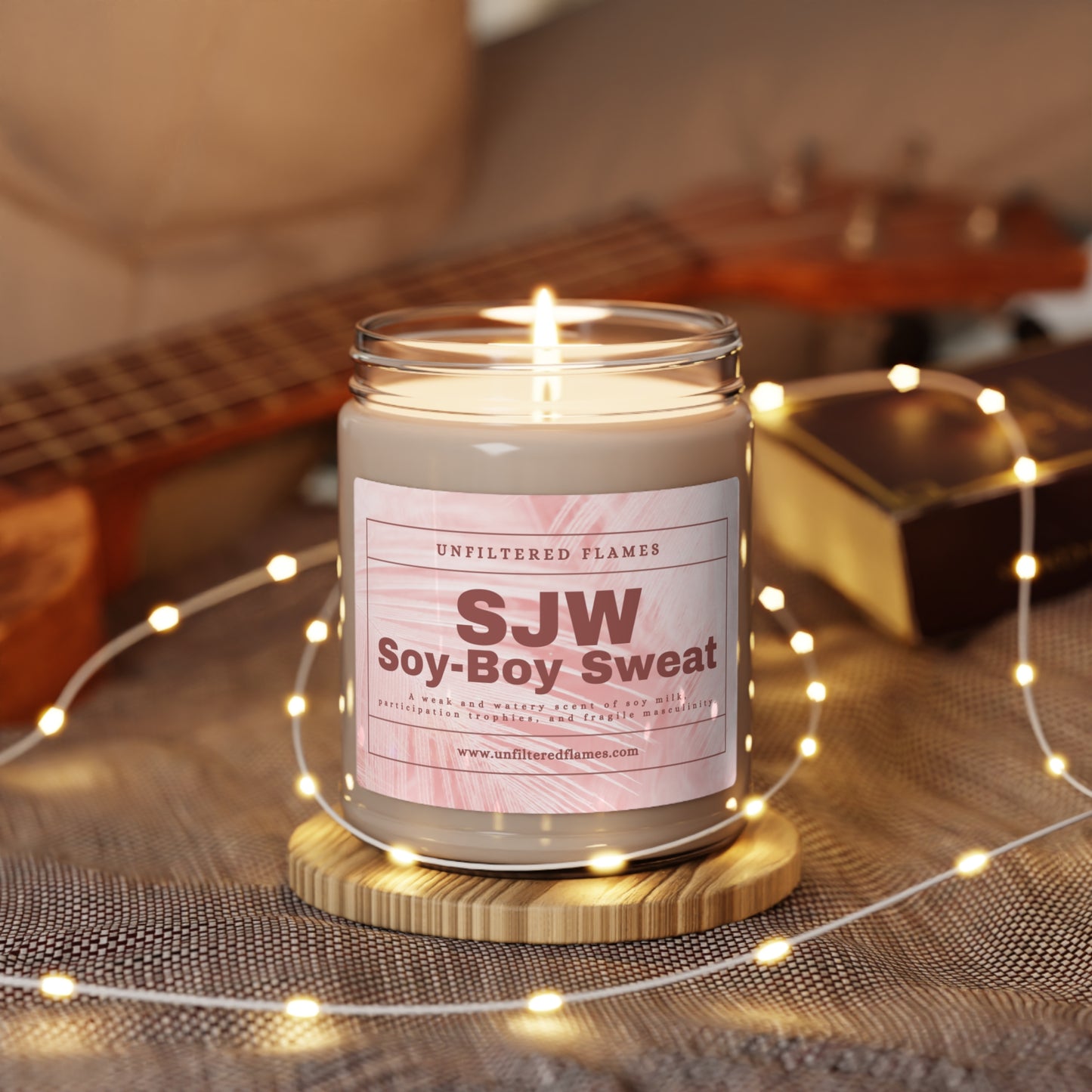 SJW Sweat Scented Soy Candle, 9oz, Palm