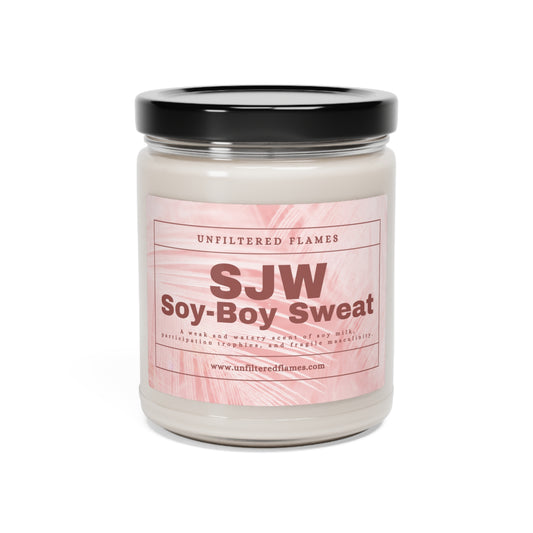 SJW Sweat Scented Soy Candle, 9oz, Palm