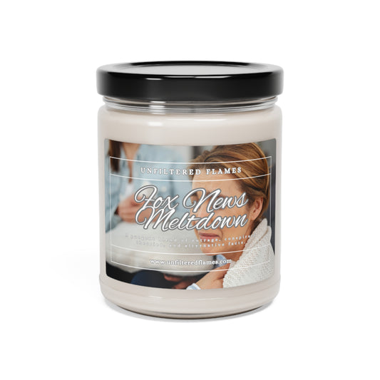 Fox News Meltdown Scented Soy Candle, 9oz, Crying