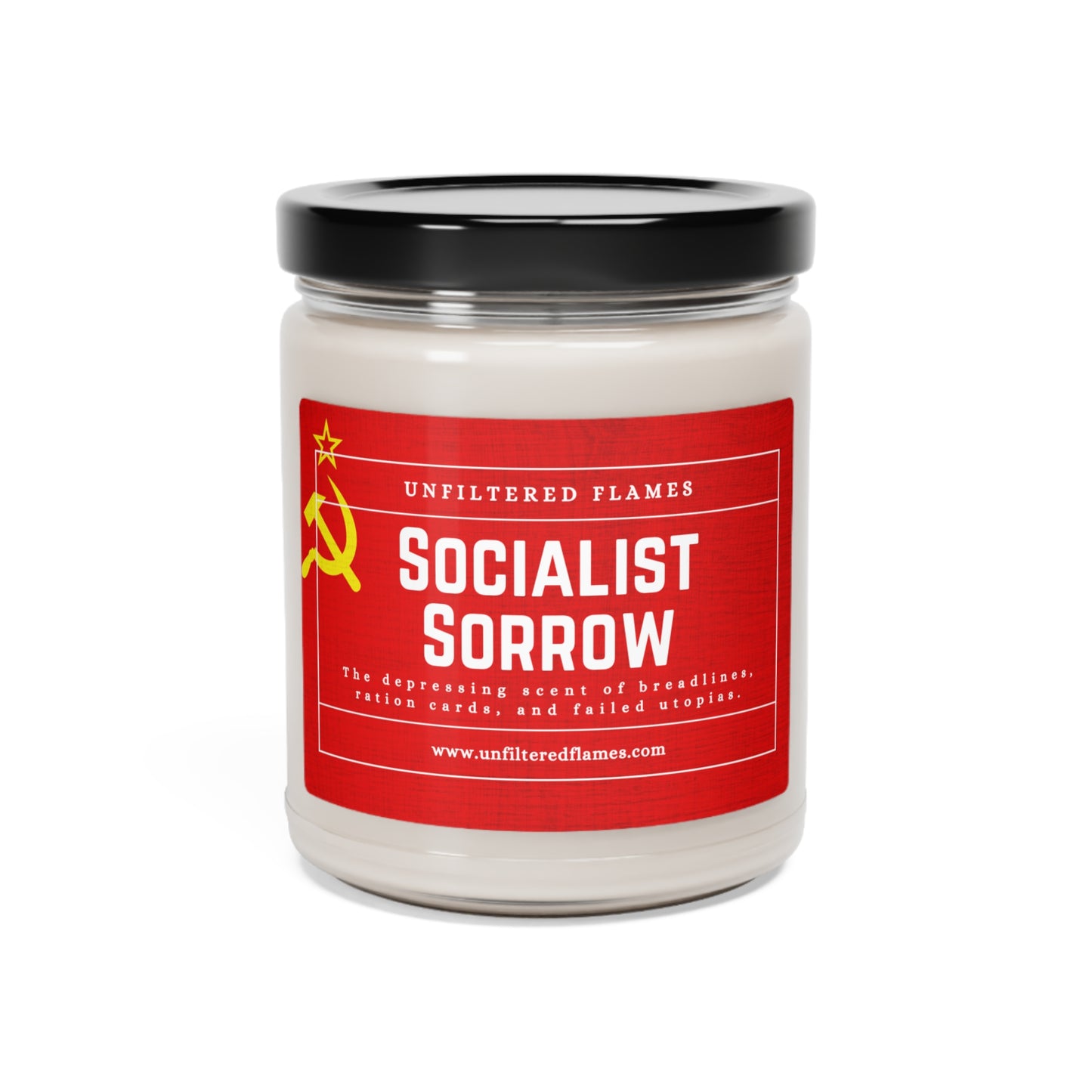 Socialist Sorrow Scented Soy Candle, 9oz, USSR