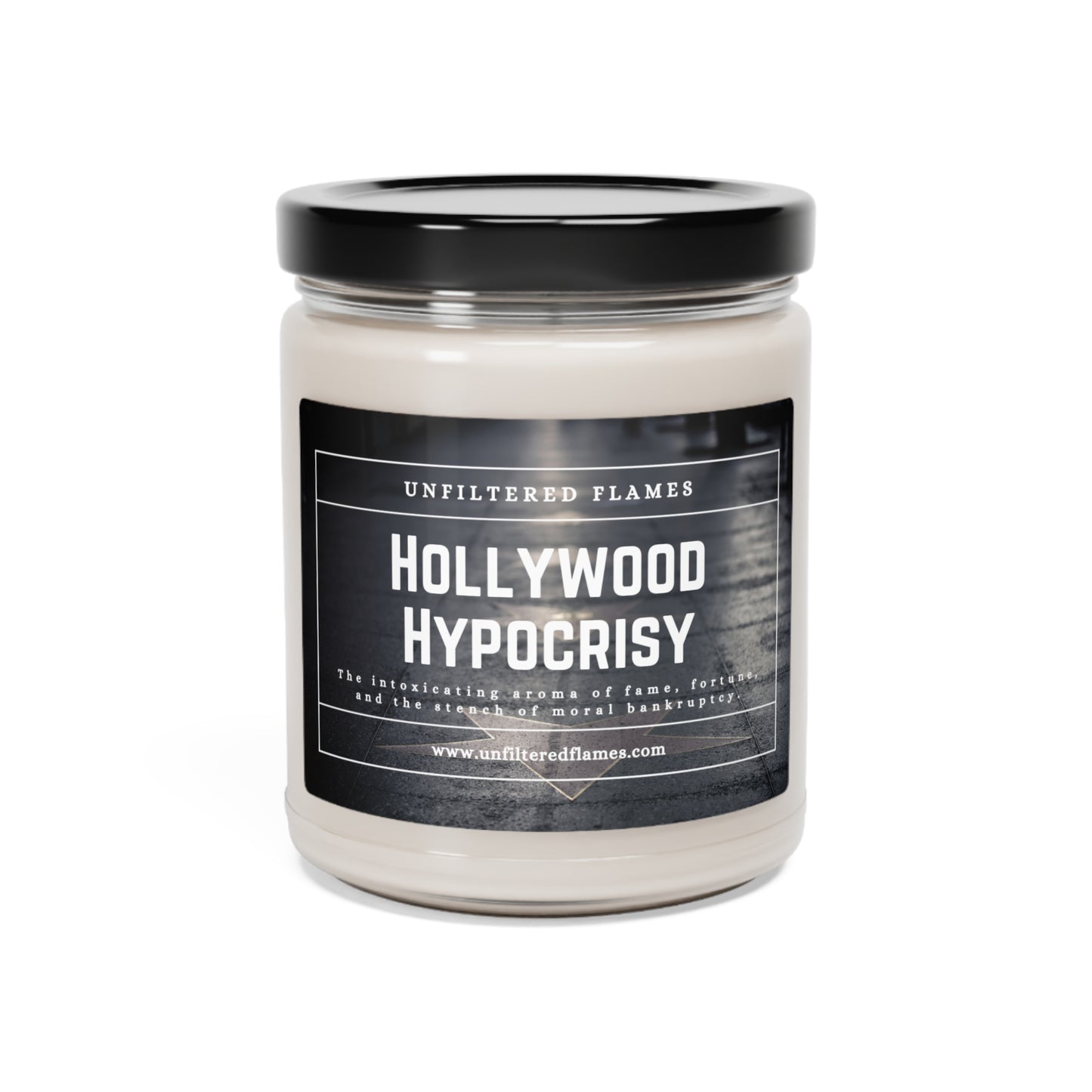 Hollywood Hypocisy Scented Soy Candle, 9oz, Star Walk