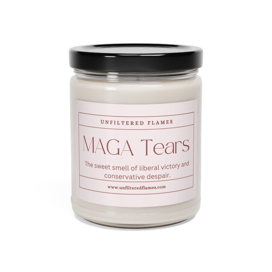 MAGA Tears Scented Soy Candle, 9oz, Pink